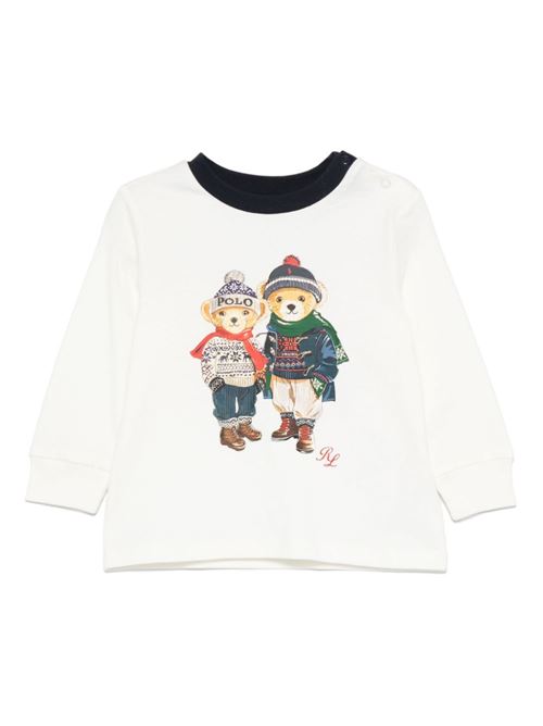 T-shirt neonato maniche lunghe RALPH LAUREN KIDS | 320956073001